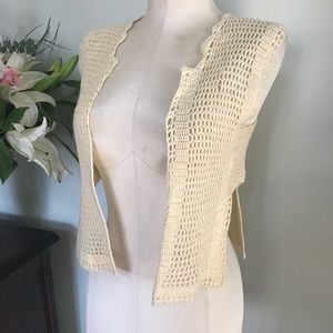 Vintage Crochet Vest
